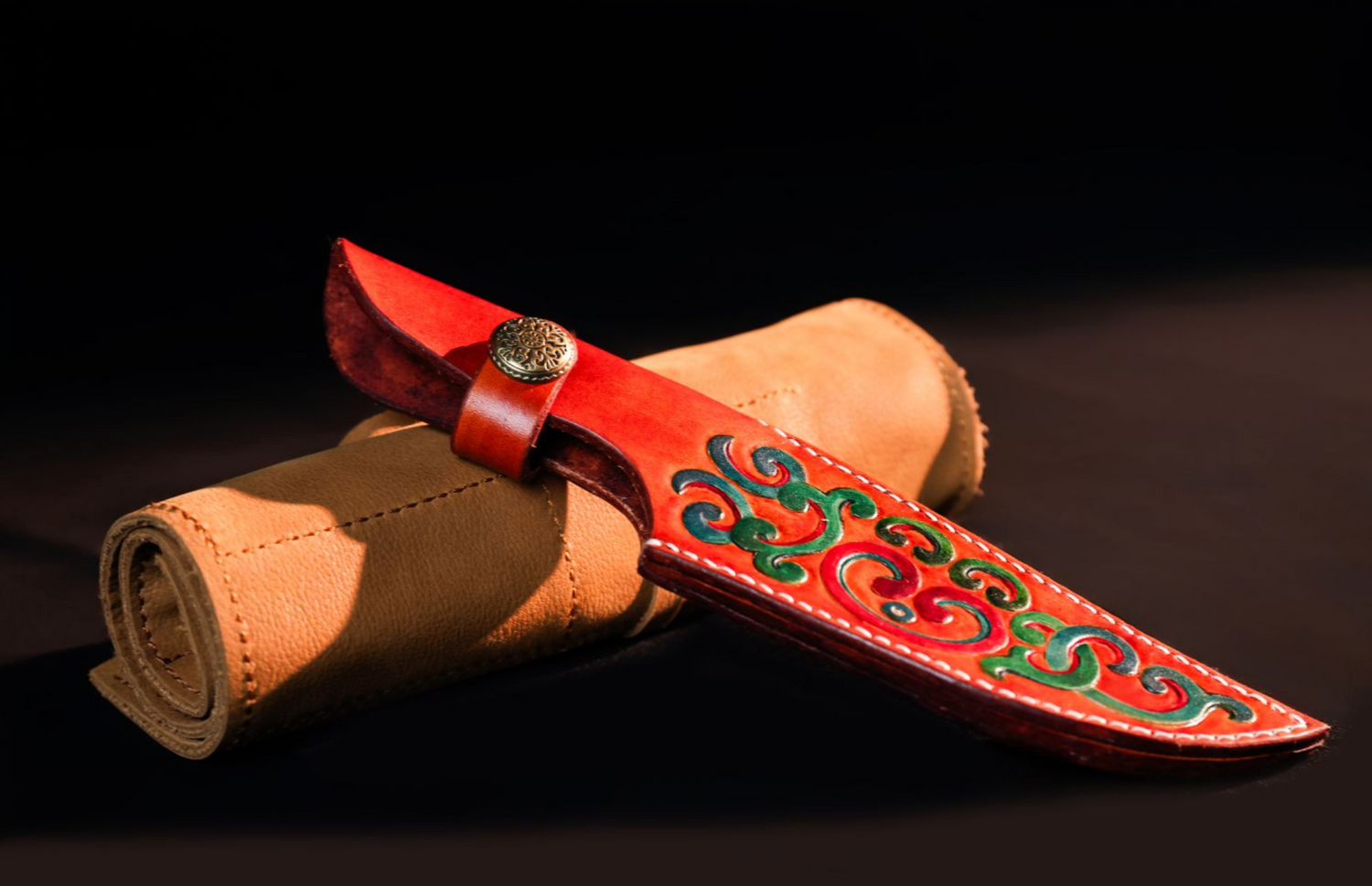 Mongolian-Style Leather Goods Collection