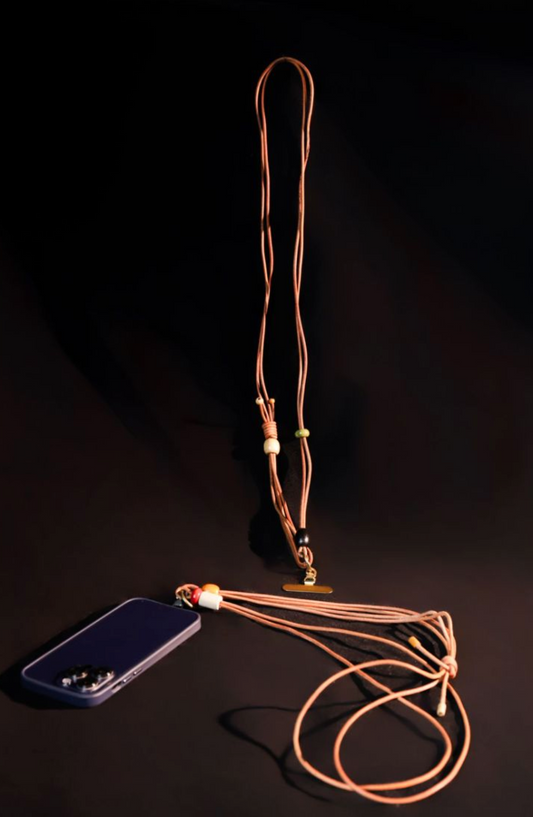 Handmade Leather Phone Chain