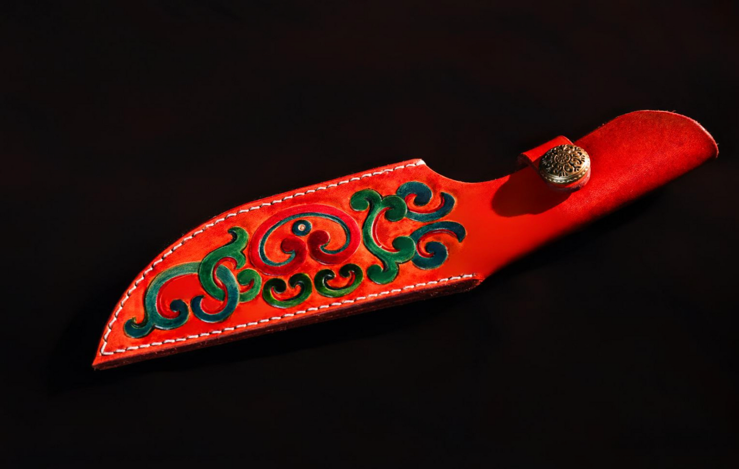 Handcrafted Mongolian Style Knife Sheath