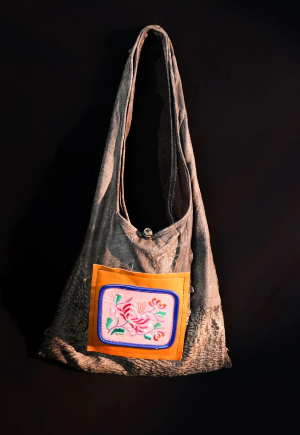 Handcrafted Embroidered Leather Bag